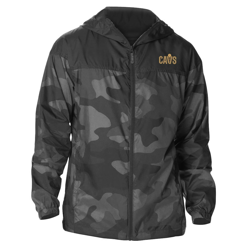 Cleveland Cavaliers Camo Flash Challenger Windbreaker Full-Zip Jacket sale - Black | Columbia on sale