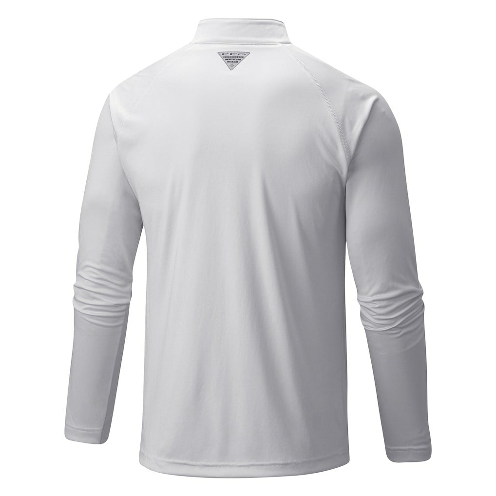 Atlanta Hawks Terminal Tackle Raglan Omni-Shade Quarter-Zip Jacket - White | Columbia outlet