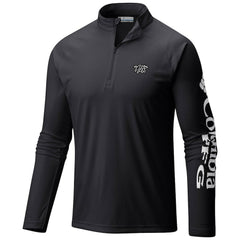 Brooklyn Nets Terminal Tackle Raglan Omni-Shade Quarter-Zip Jacket - Black | Columbia on sale