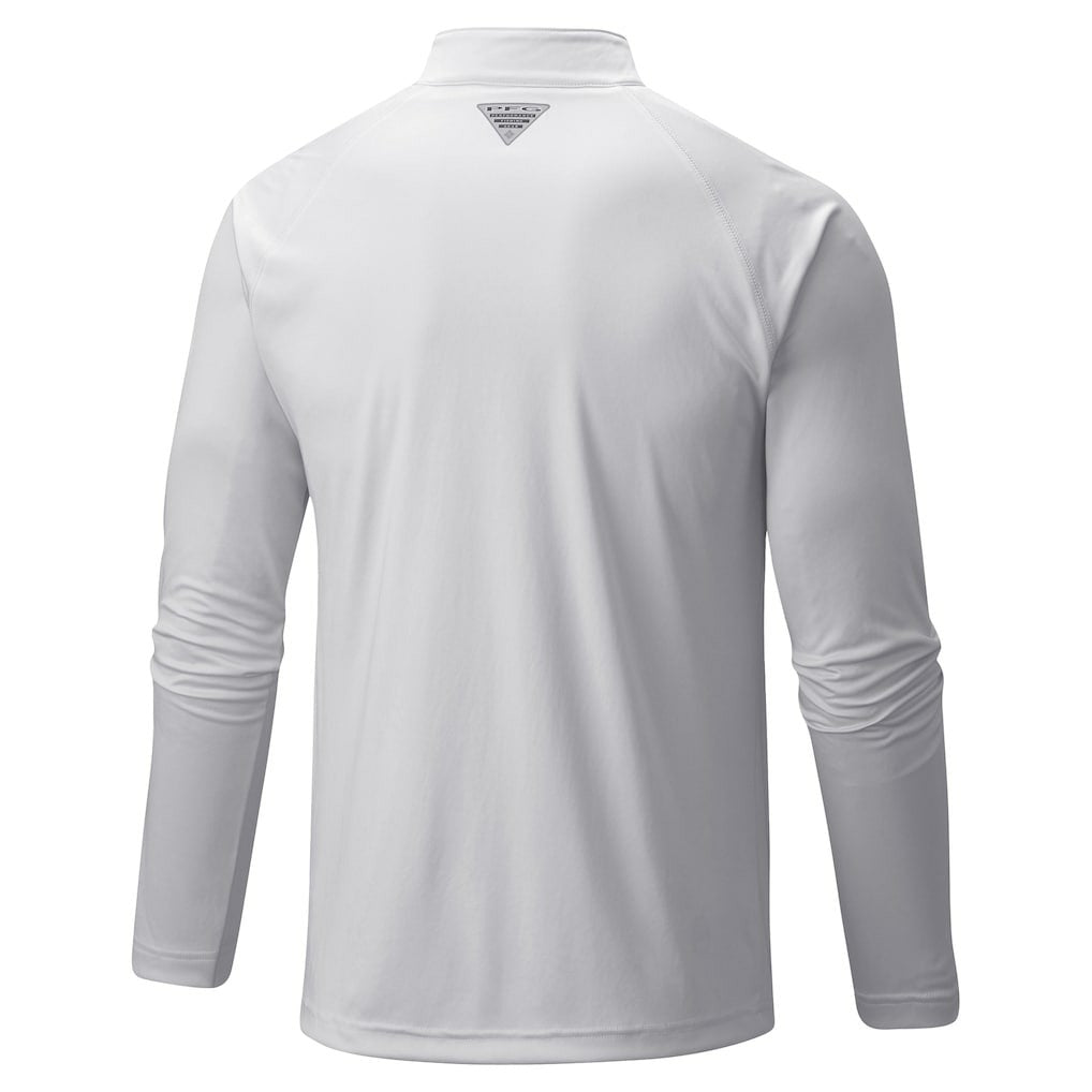 Chicago Bulls Terminal Tackle Raglan Omni-Shade Quarter-Zip Jacket - White | Columbia online