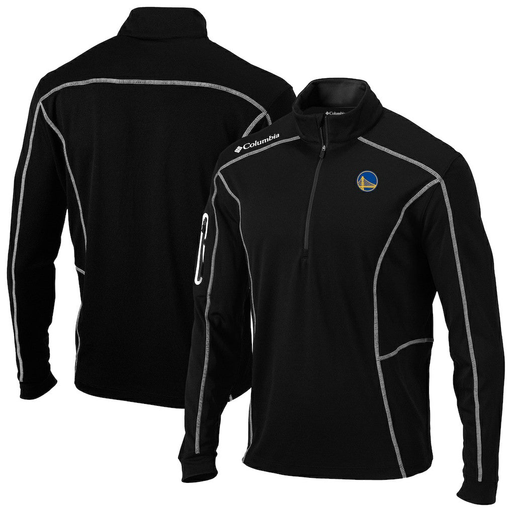 Golden State Warriors Omni-Wick Shotgun Quarter-Zip Pullover sale - Black | Columbia outlet