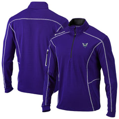 Charlotte Hornets Omni-Wick Shotgun Quarter-Zip Pullover - Purple | Columbia for sale