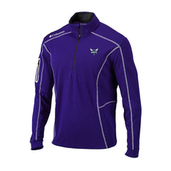 Charlotte Hornets Omni-Wick Shotgun Quarter-Zip Pullover - Purple | Columbia for sale