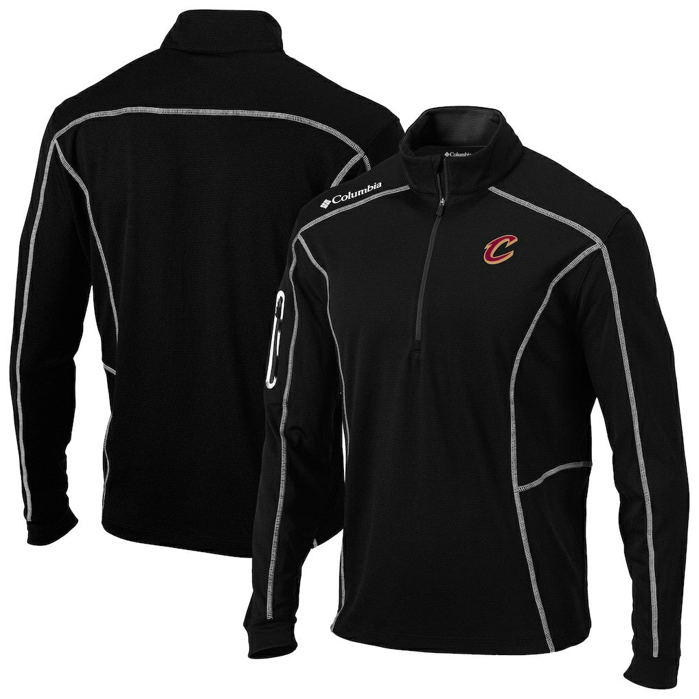 Cleveland Cavaliers Omni-Wick Shotgun Quarter-Zip Pullover sale - Black | Columbia on sale