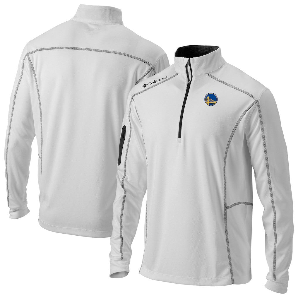 Golden State Warriors Omni-Wick Shotgun Quarter-Zip Pullover sale - White | Columbia cheap