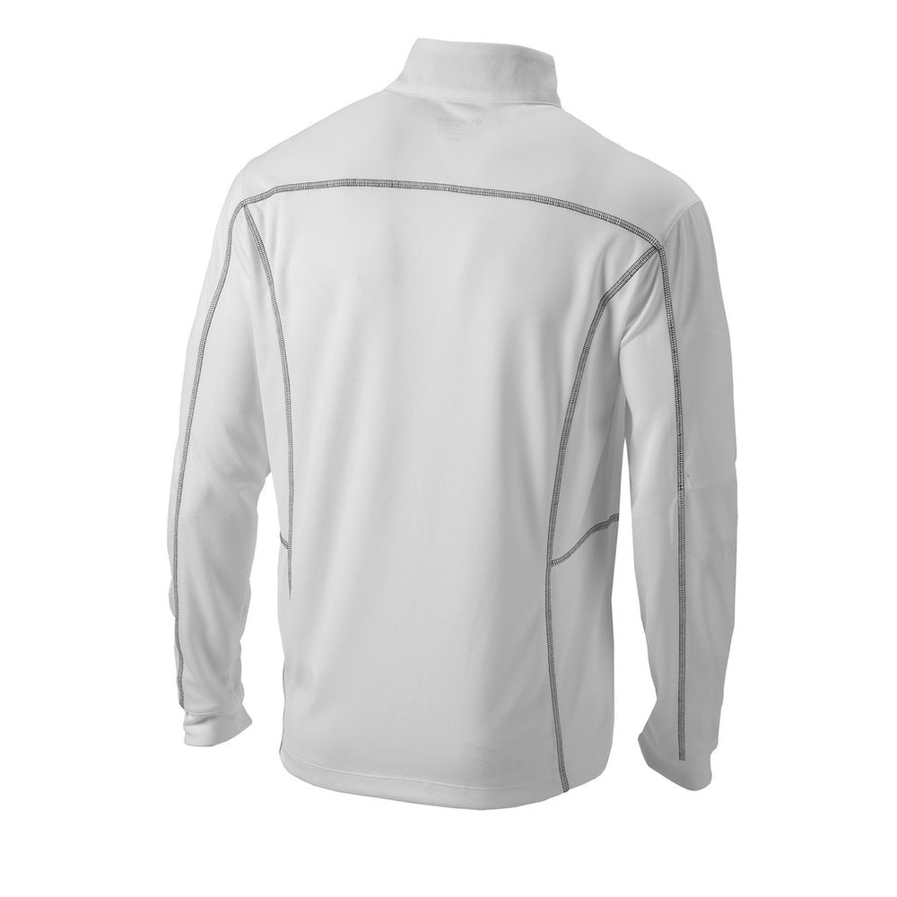 Brooklyn Nets Omni-Wick Shotgun Quarter-Zip Pullover - White | Columbia shop