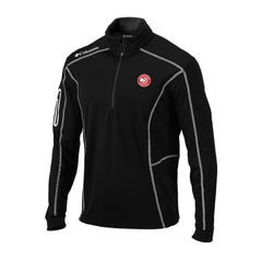 Atlanta Hawks Omni-Wick Shotgun Quarter-Zip Pullover - Black | Columbia discount