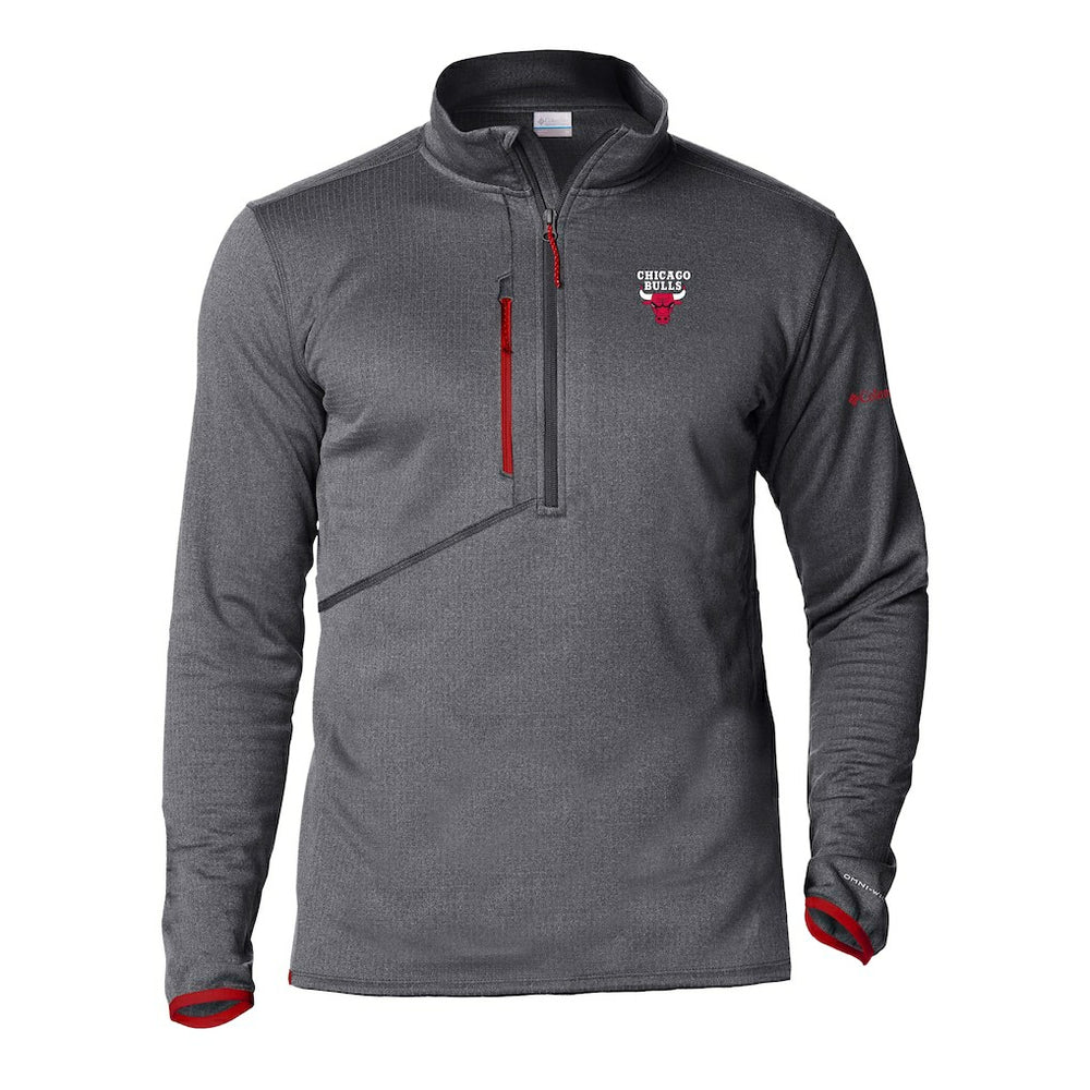 Chicago Bulls Park View Half-Zip Top - Gray | Columbia on sale