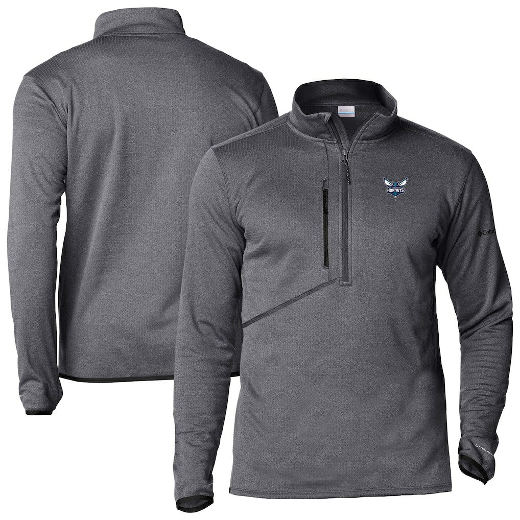 Charlotte Hornets Park View Half-Zip Top - Gray | Columbia cheap