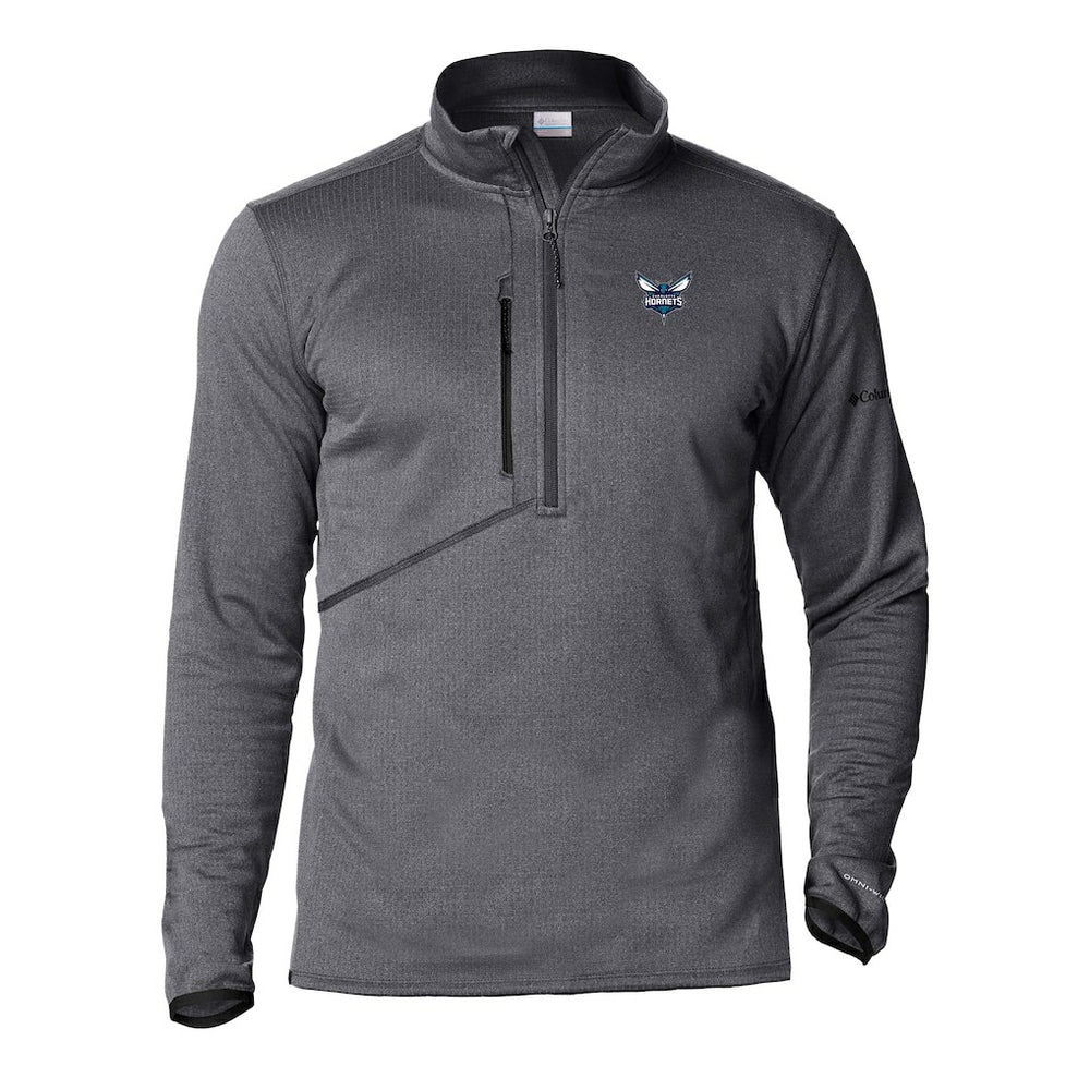 Charlotte Hornets Park View Half-Zip Top - Gray | Columbia cheap