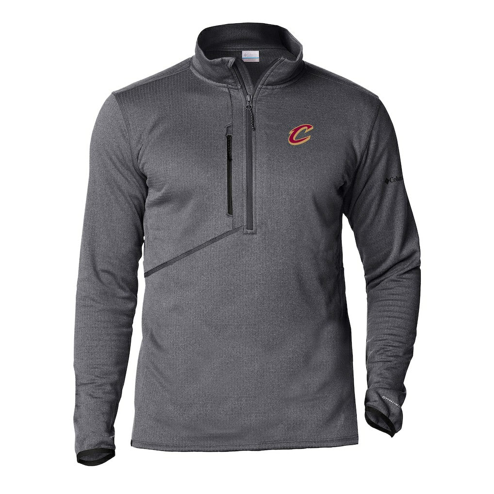 Cleveland Cavaliers Park View Half-Zip Top sale - Gray | Columbia discount