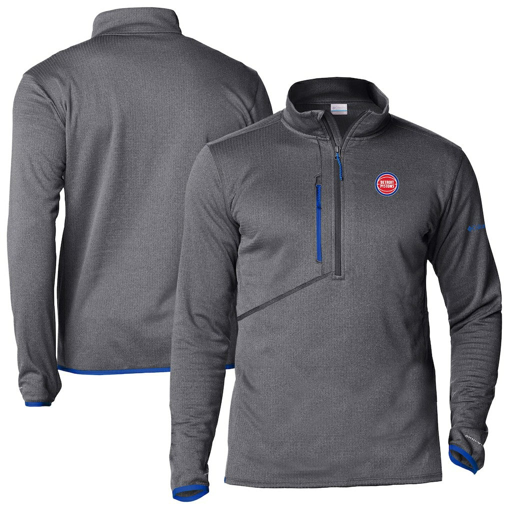 Detroit Pistons Park View Half-Zip Top sale - Gray | Columbia online