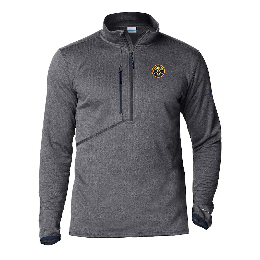 Denver Nuggets Park View Half-Zip Top sale - Gray | Columbia for sale