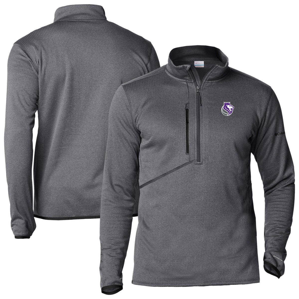 Sacramento Kings Park View Half-Zip Top - Gray | Columbia discount