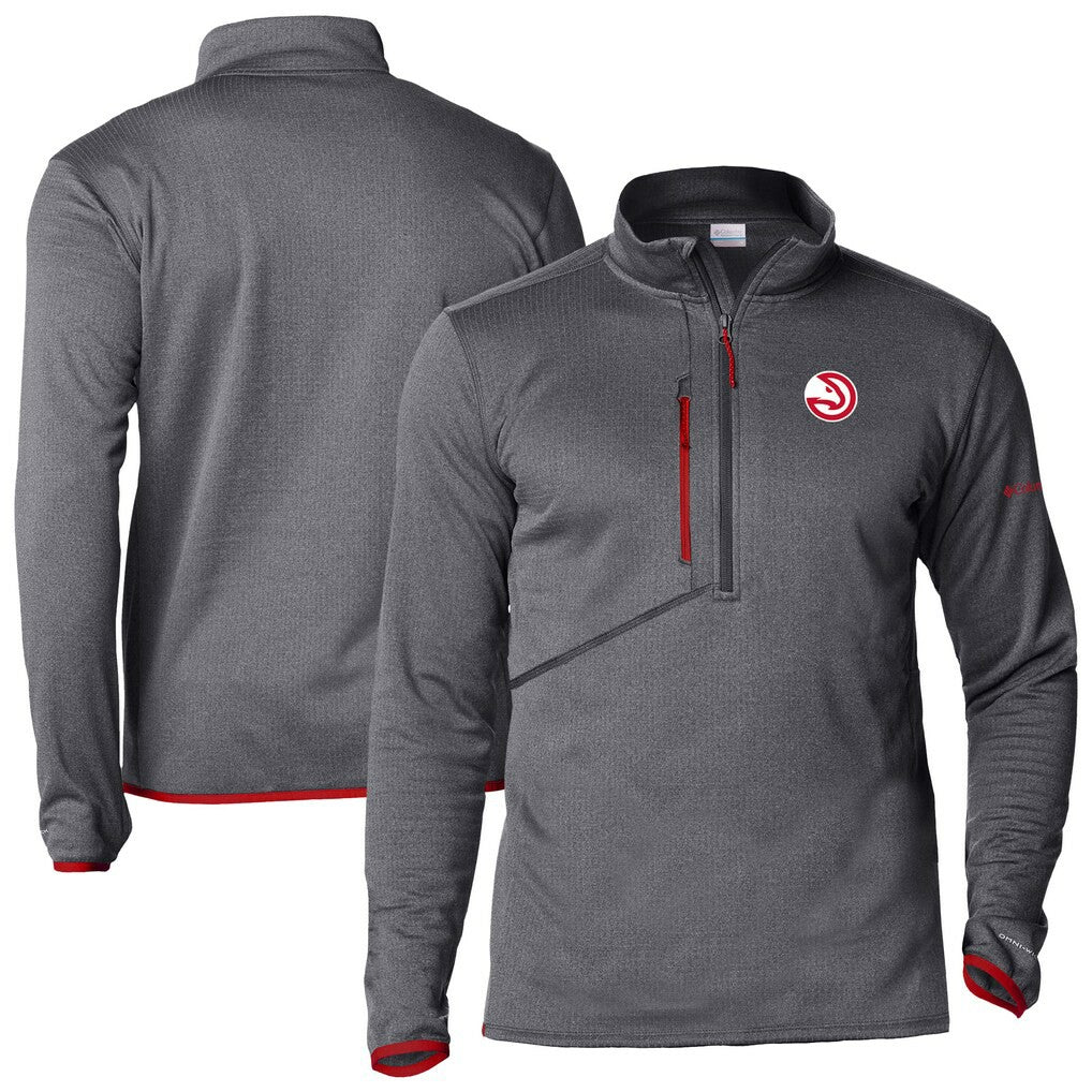 Atlanta Hawks Park View Half-Zip Top - Gray | Columbia shop