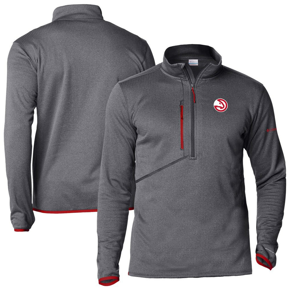 Atlanta Hawks Park View Half-Zip Top - Gray | Columbia shop
