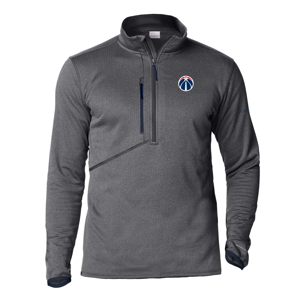 Washington Wizards Park View Half-Zip Top - Gray | Columbia discount