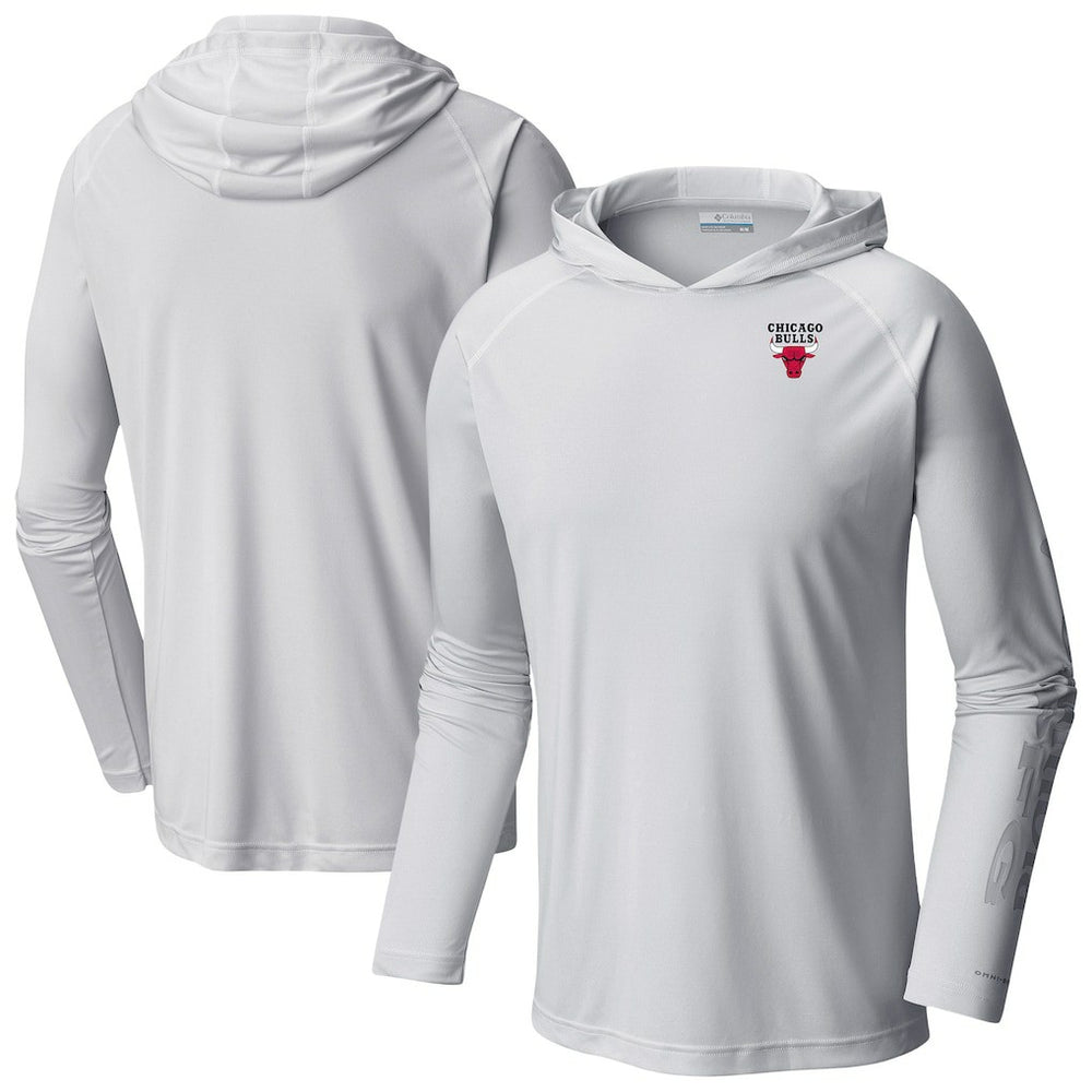 Chicago Bulls Terminal Tackle Long Sleeve Hoodie T-Shirt sale - White | Columbia discount