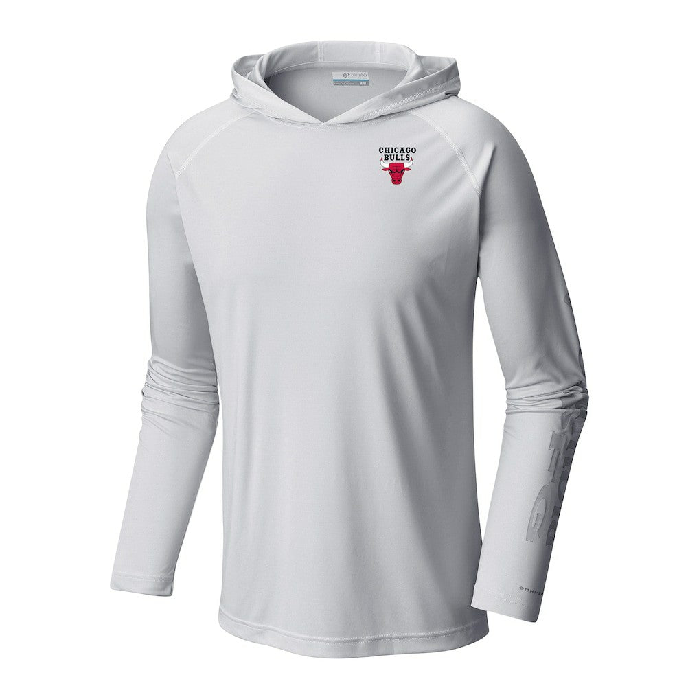 Chicago Bulls Terminal Tackle Long Sleeve Hoodie T-Shirt sale - White | Columbia discount