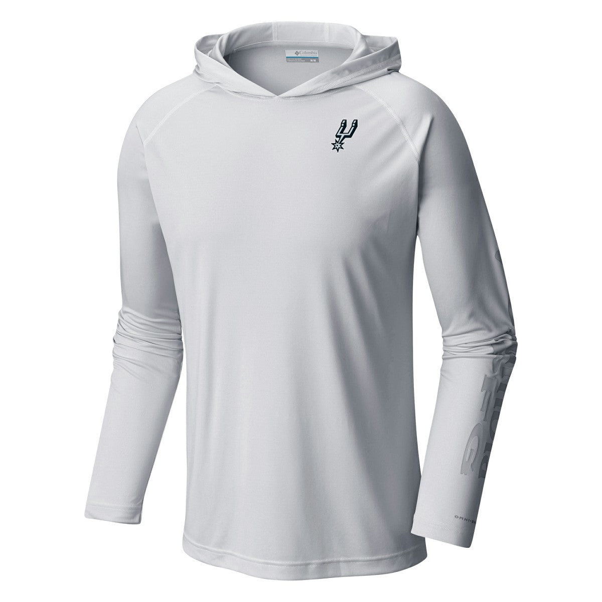 San Antonio Spurs Terminal Tackle Long Sleeve Hoodie T-Shirt - White | Columbia shop