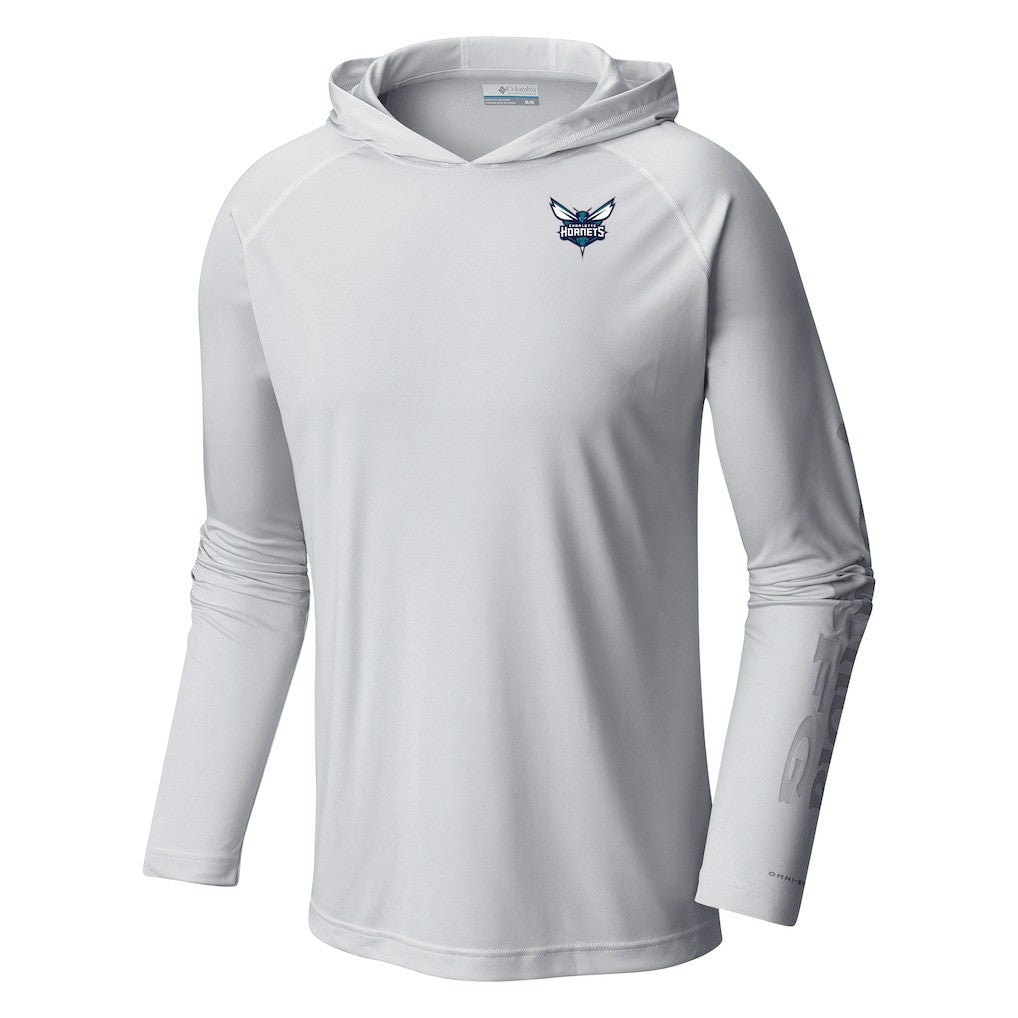 Charlotte Hornets Terminal Tackle Long Sleeve Hoodie T-Shirt - White | Columbia sale