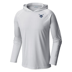 Charlotte Hornets Terminal Tackle Long Sleeve Hoodie T-Shirt - White | Columbia sale