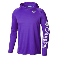 Charlotte Hornets Terminal Tackle Long Sleeve Hoodie T-Shirt - Purple | Columbia sale