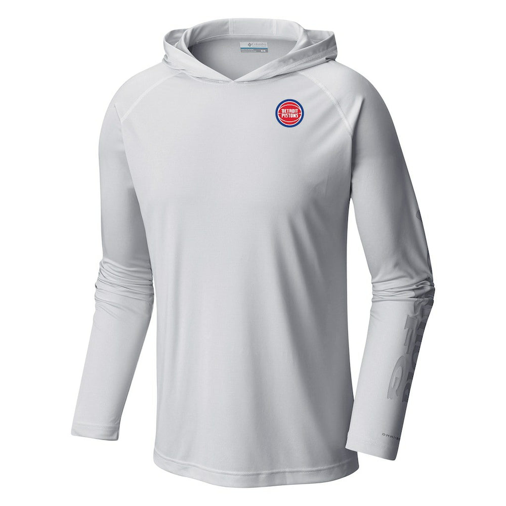 Detroit Pistons Terminal Tackle Long Sleeve Hoodie T-Shirt sale - White | Columbia shop