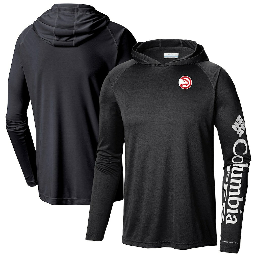 Atlanta Hawks Terminal Tackle Long Sleeve Hoodie T-Shirt - Black | Columbia outlet