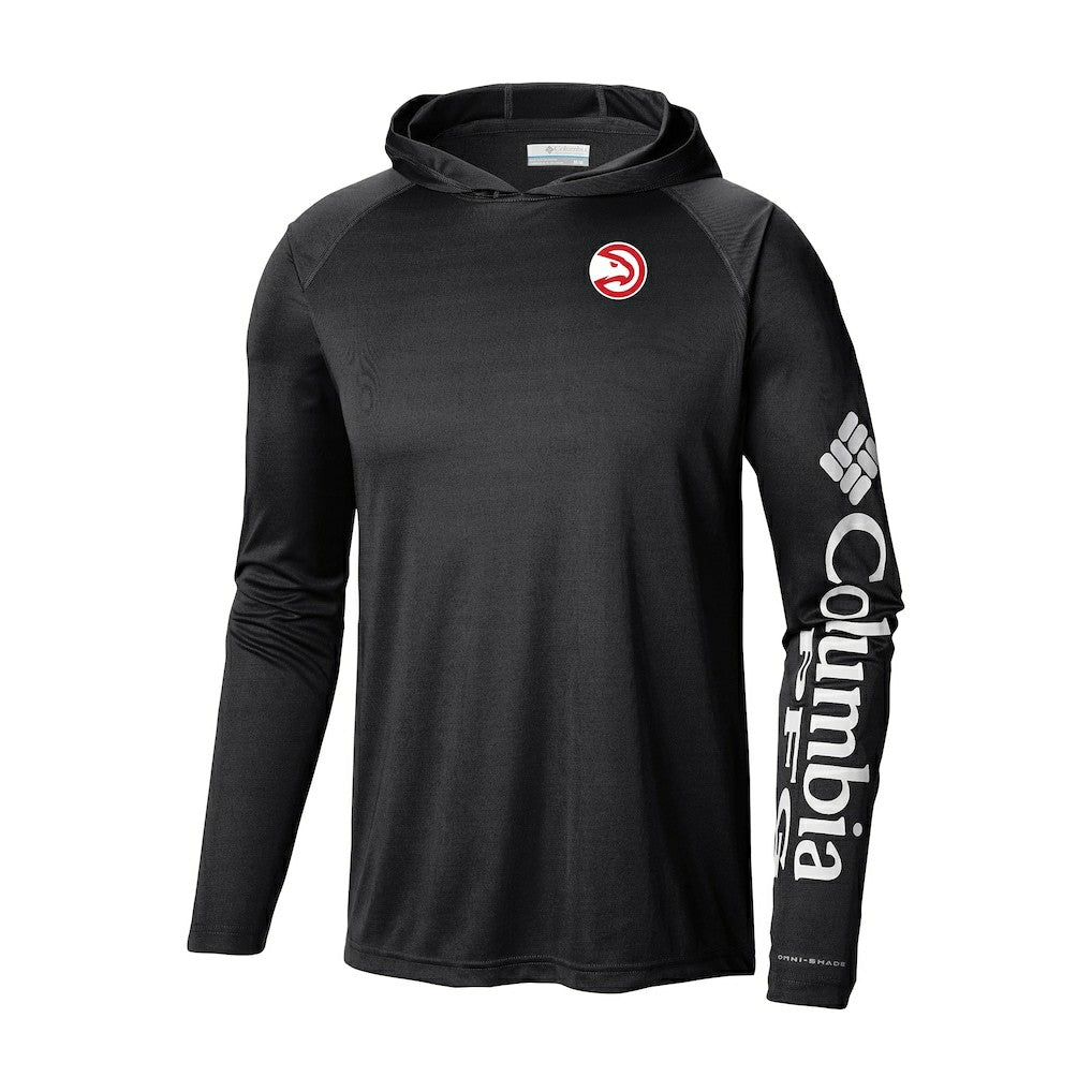 Atlanta Hawks Terminal Tackle Long Sleeve Hoodie T-Shirt - Black | Columbia outlet