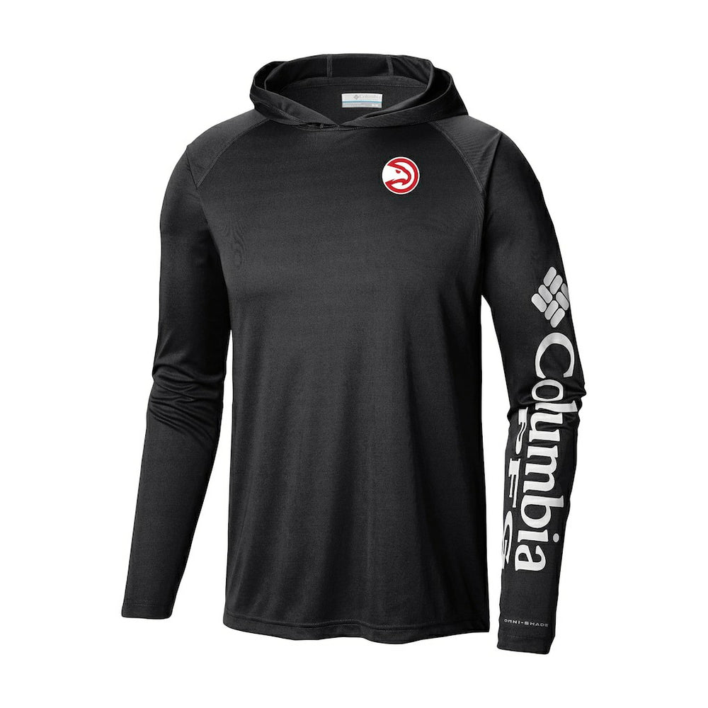 Atlanta Hawks Terminal Tackle Long Sleeve Hoodie T-Shirt - Black | Columbia outlet