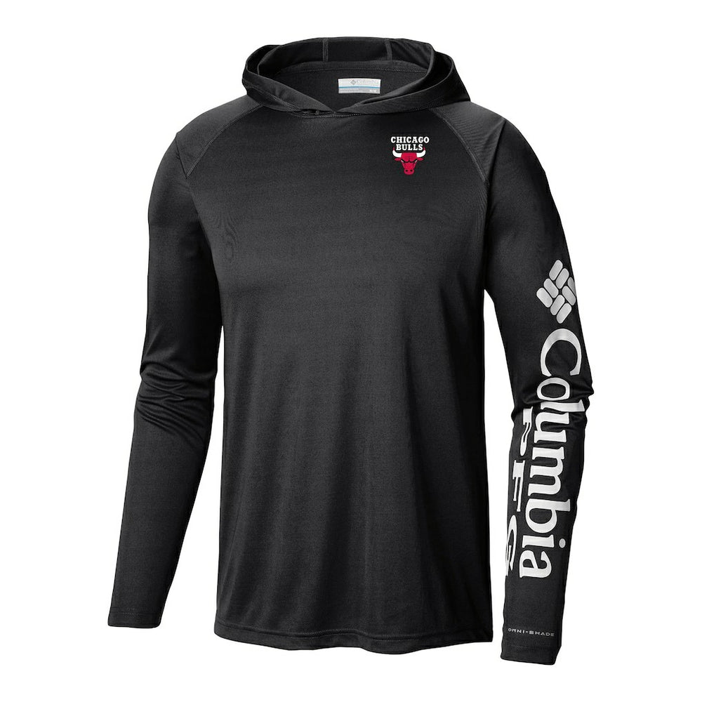 Chicago Bulls Terminal Tackle Long Sleeve Hoodie T-Shirt sale - Black | Columbia for sale