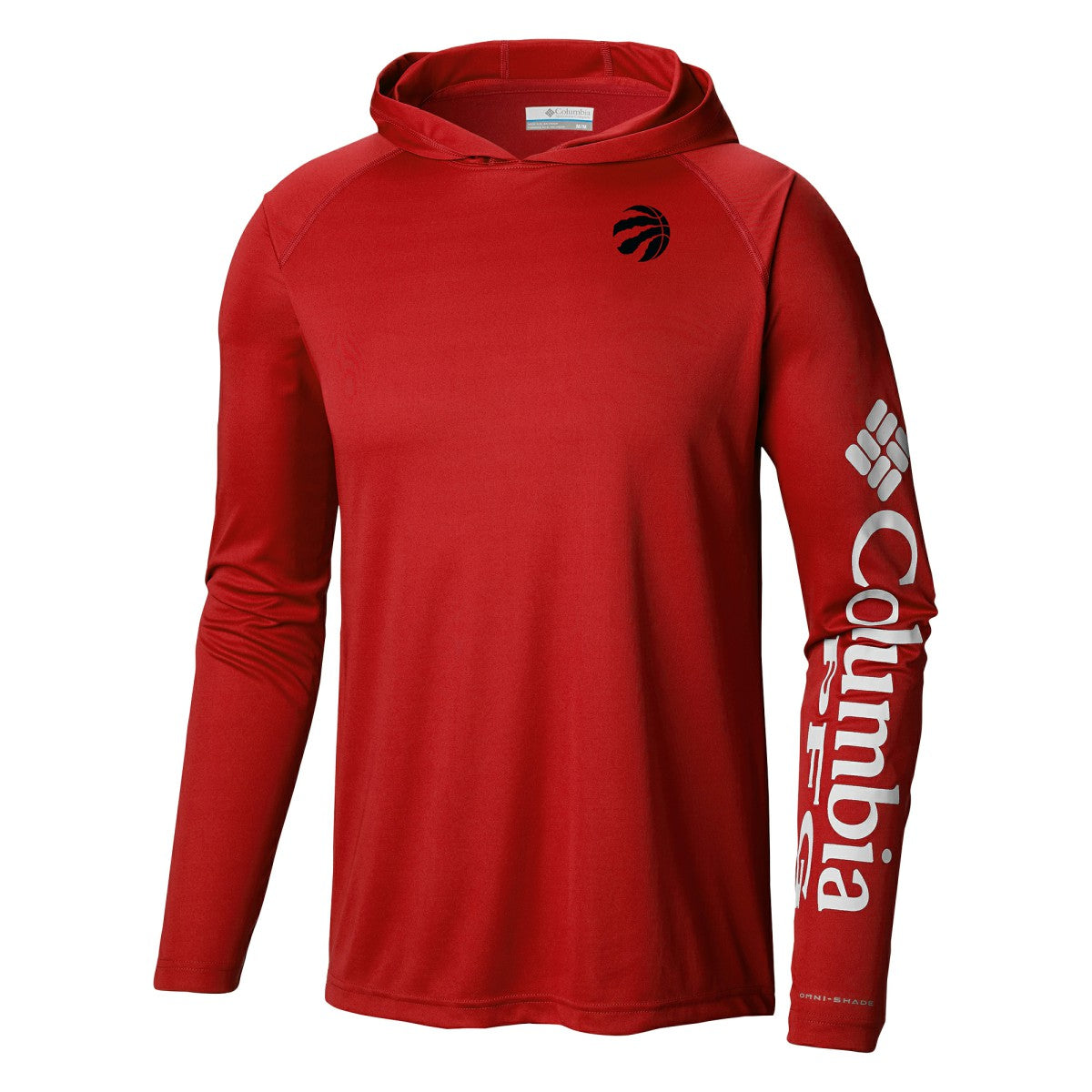 Toronto Raptors Terminal Tackle Long Sleeve Hoodie T-Shirt - Red | Columbia cheap
