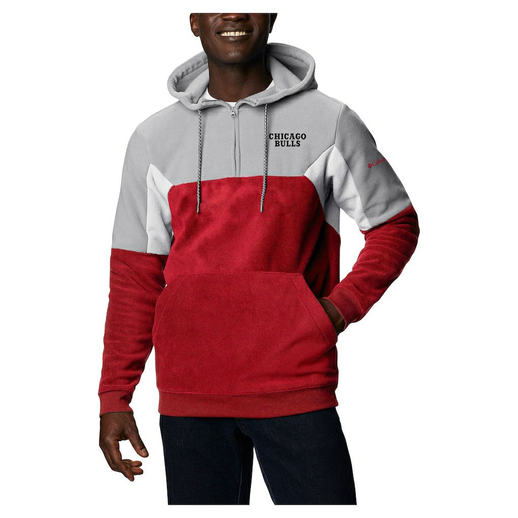 Chicago Bulls Lodge Quarter-Zip Hoodie sale - Red | Columbia cheap