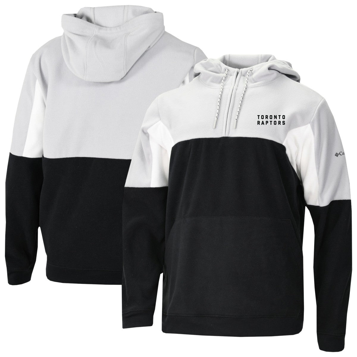 Toronto Raptors Lodge Quarter-Zip Hoodie - Black | Columbia for sale
