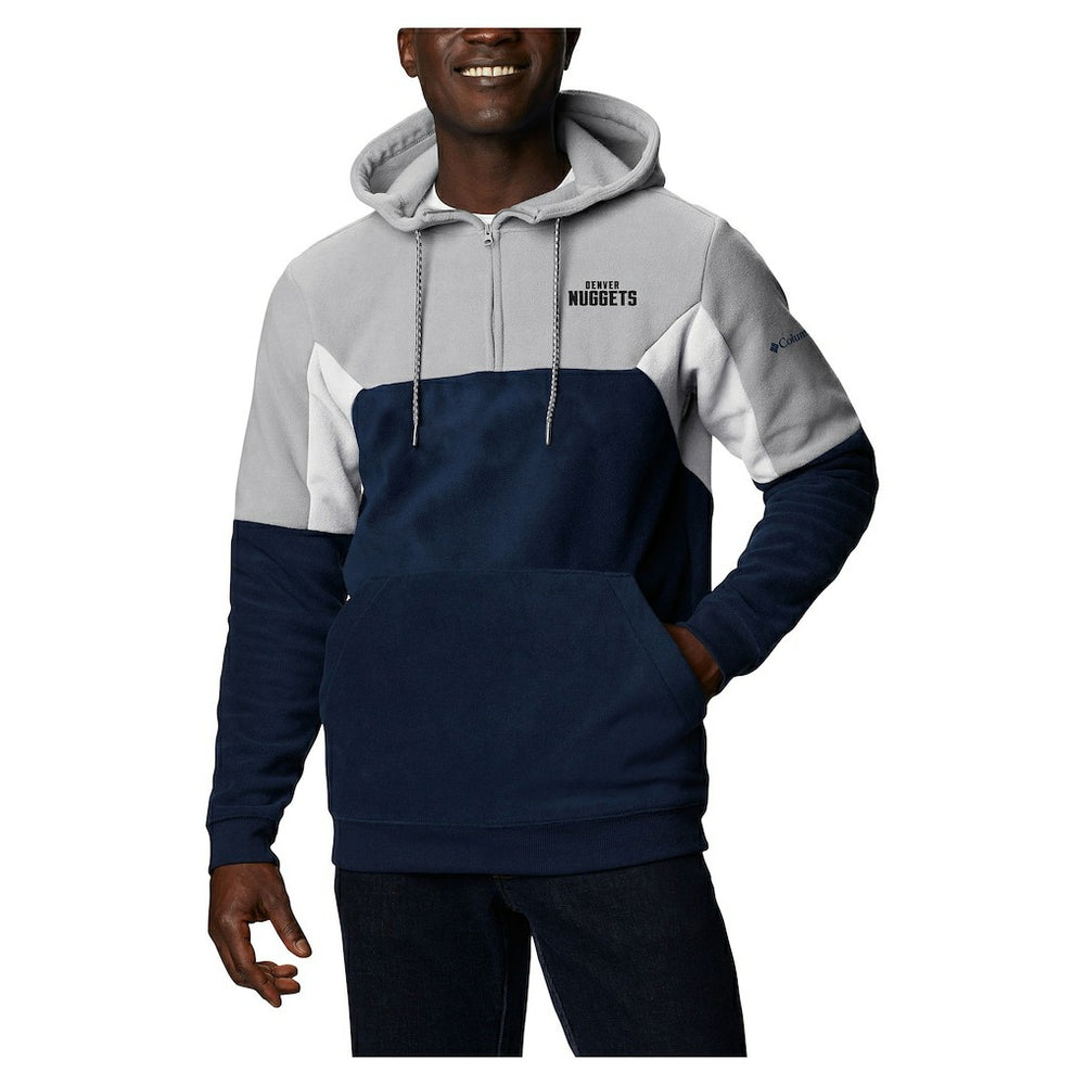 Denver Nuggets Lodge Quarter-Zip Hoodie sale - Navy | Columbia for sale