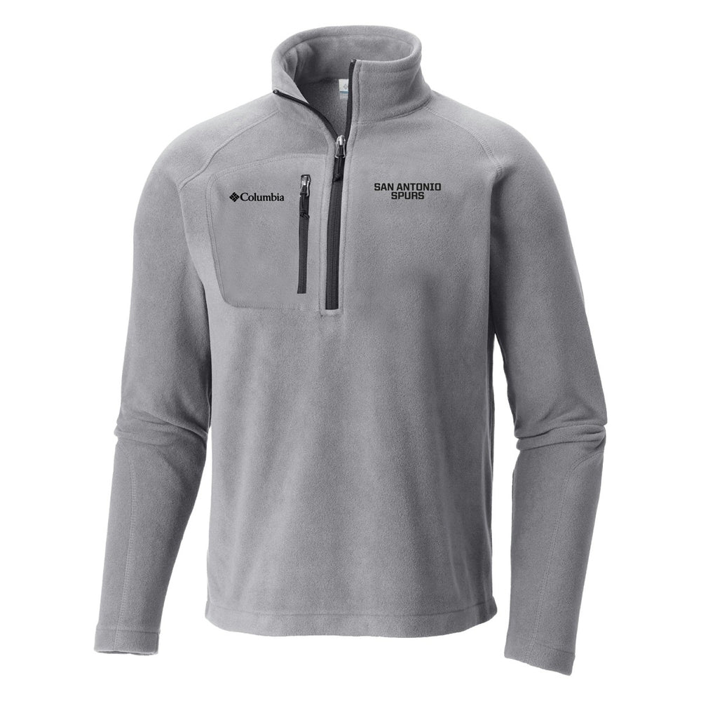 San Antonio Spurs Fast Trek III Half-Zip Fleece Pullover - Gray | Columbia outlet
