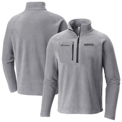 Charlotte Hornets Fast Trek III Half-Zip Fleece Pullover - Gray | Columbia sale