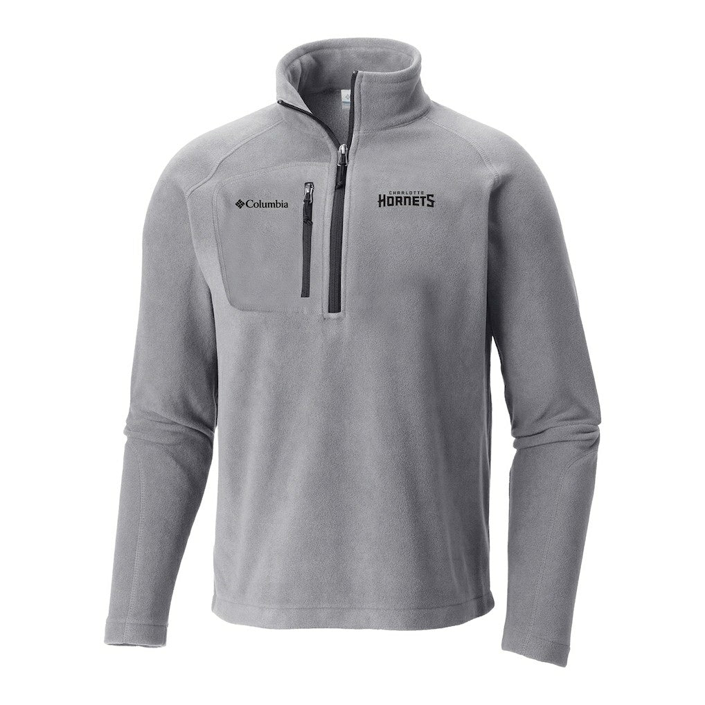 Charlotte Hornets Fast Trek III Half-Zip Fleece Pullover - Gray | Columbia sale