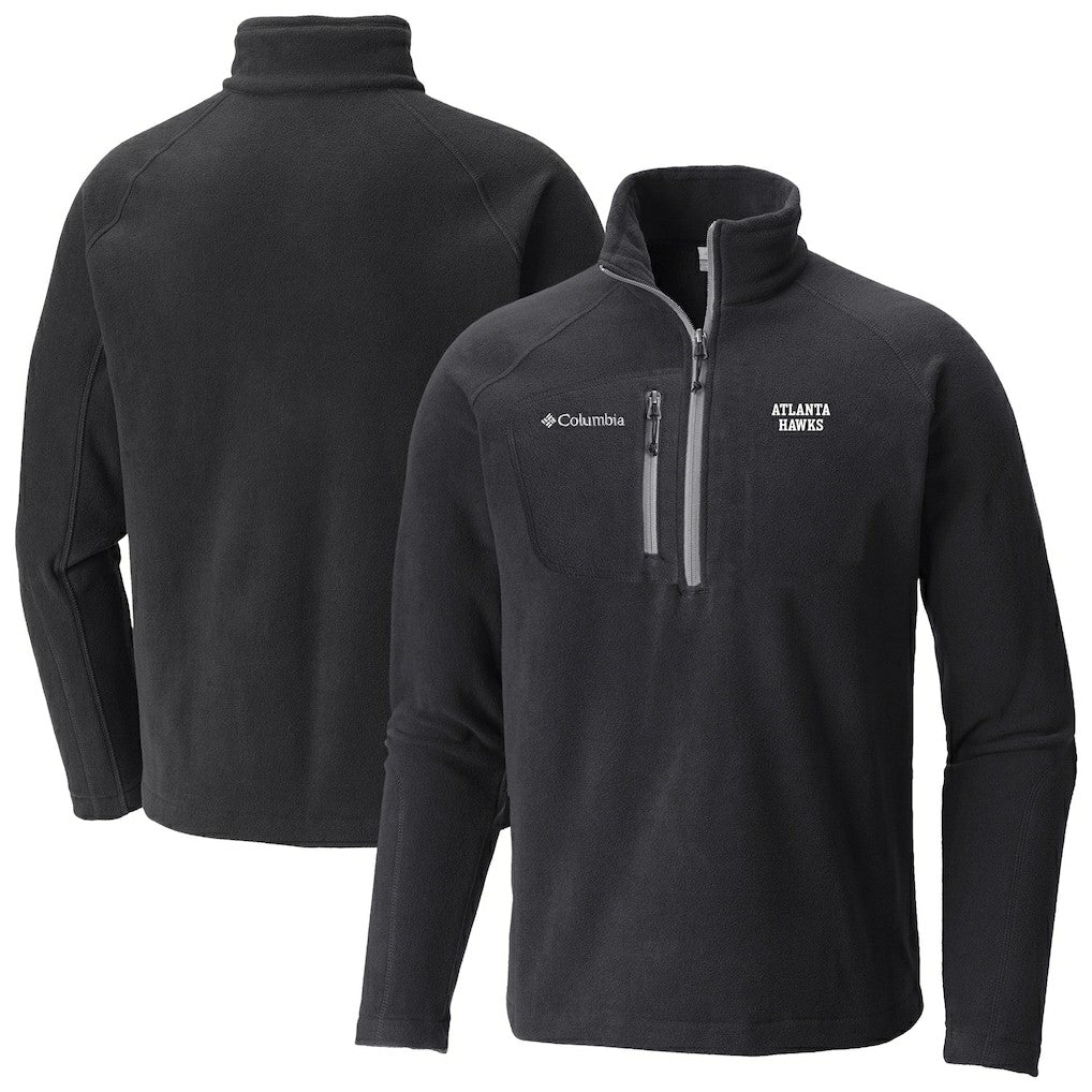 Atlanta Hawks Fast Trek III Half-Zip Fleece Pullover - Black | Columbia cheap