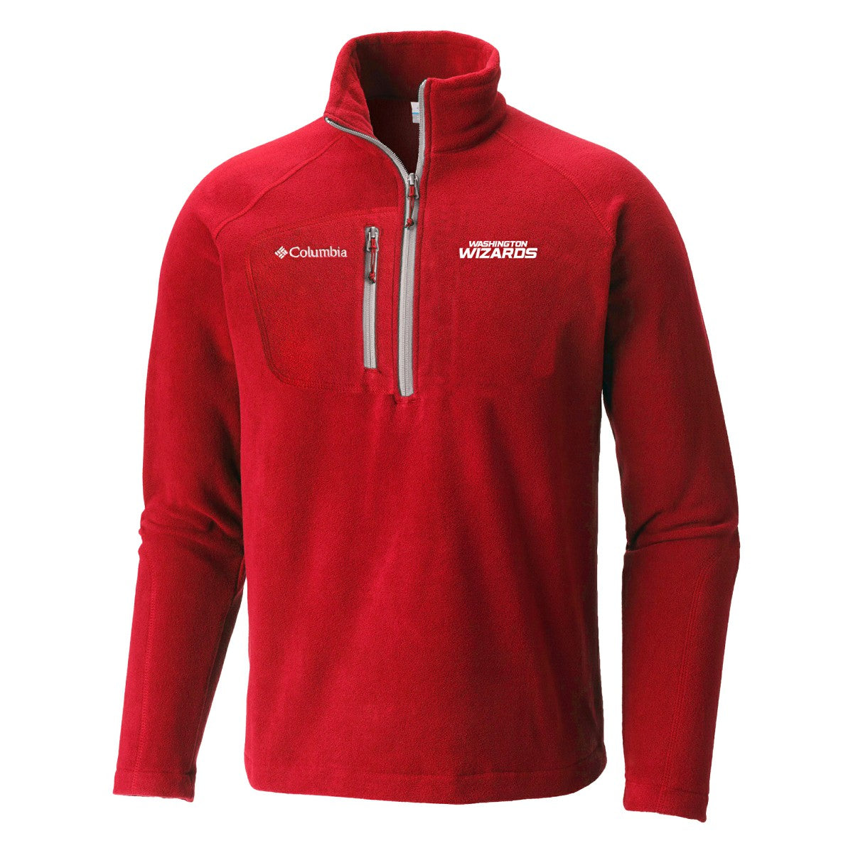 Washington Wizards Fast Trek III Half-Zip Fleece Pullover - Red | Columbia online