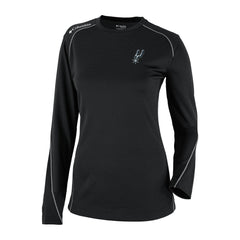 San Antonio Spurs Women's Omni-Wick Shotgun Pullover Top - Black | Columbia outlet