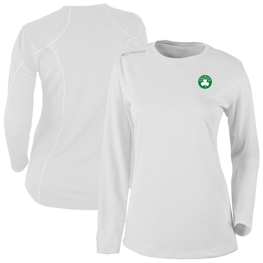 Boston Celtics Women's Omni-Wick Shotgun Pullover Top - White | Columbia online