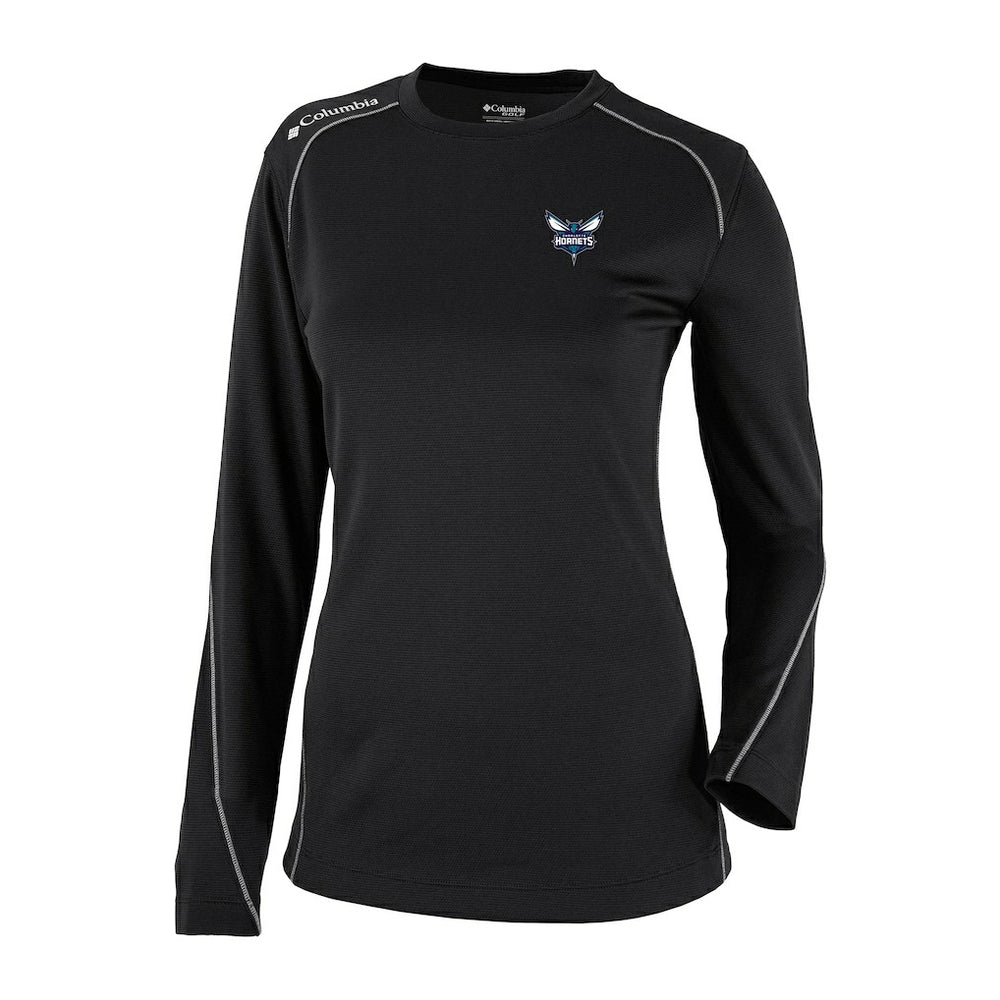 Charlotte Hornets Women's Omni-Wick Shotgun Pullover Top - Black | Columbia sale