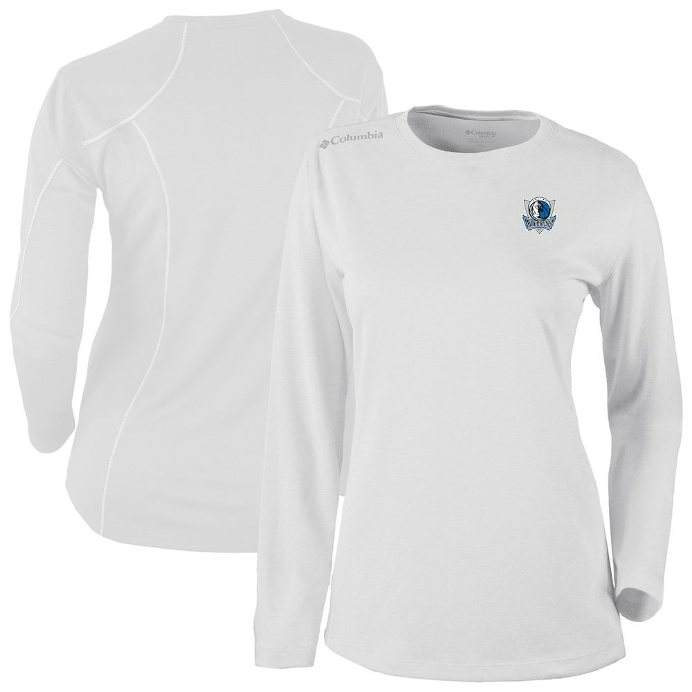 Dallas Mavericks Women's Omni-Wick Shotgun Pullover Top sale - White | Columbia for sale