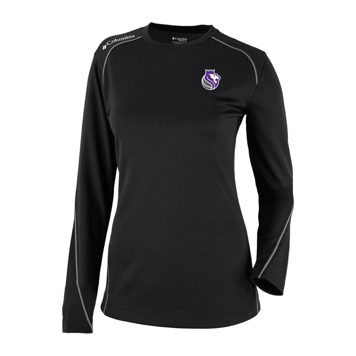 Sacramento Kings Women's Omni-Wick Shotgun Pullover Top - Black | Columbia on sale
