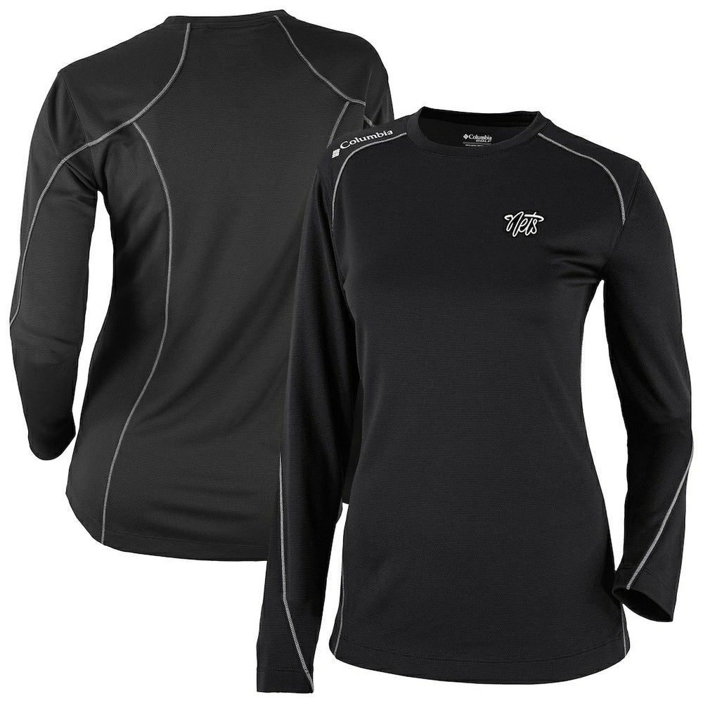 Brooklyn Nets Women's Omni-Wick Shotgun Pullover Top - Black | Columbia outlet