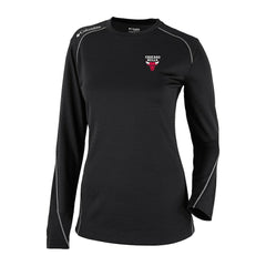 Chicago Bulls Women's Omni-Wick Shotgun Pullover Top - Black | Columbia on sale