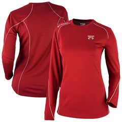 Chicago Bulls Women's Omni-Wick Shotgun Pullover Top - Red | Columbia shop