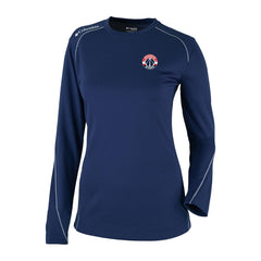 Washington Wizards Women's Omni-Wick Shotgun Pullover Top - Navy | Columbia shop